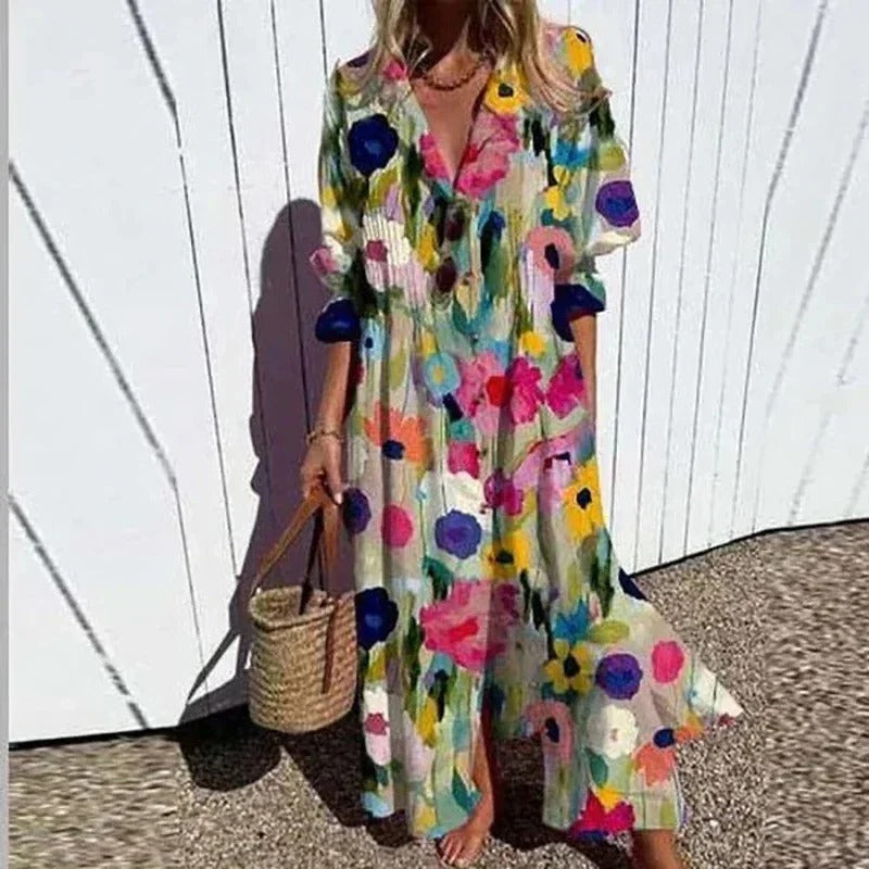 CD | Rochie maxi boho clasică