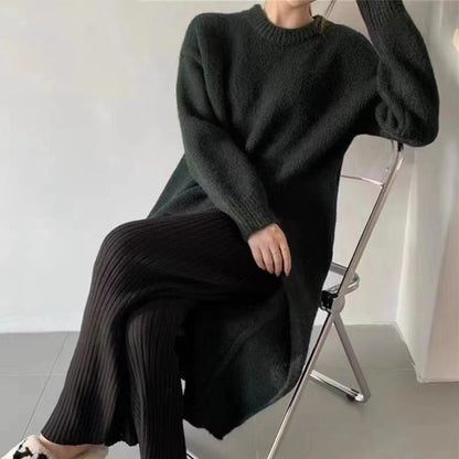 CD | Rochie Jumper midi cu detalii plisate