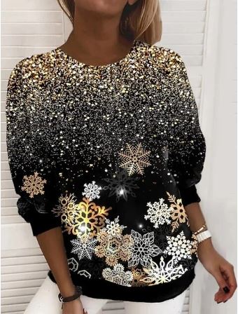 CD | Elegant Kerstmis Sweatshirt