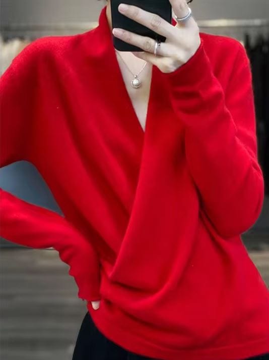 CD | Pulover kimono din lână Merino