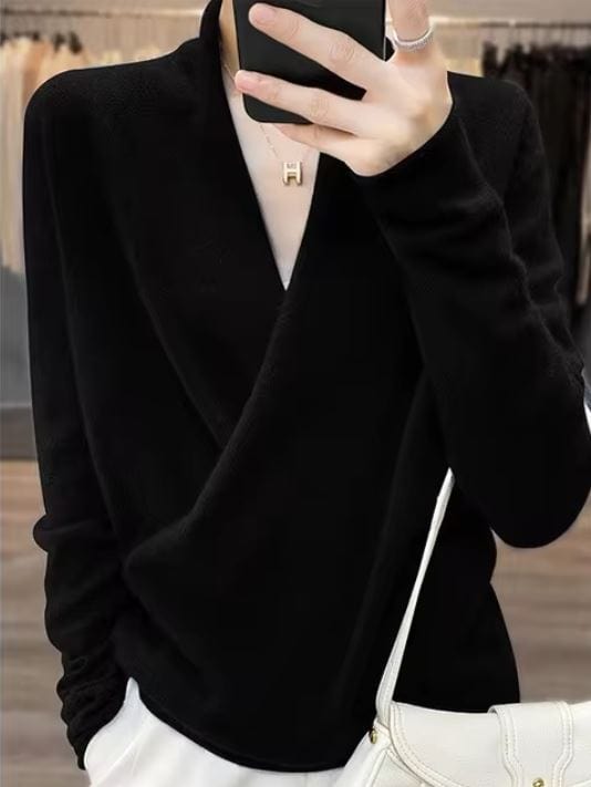 CD | Pulover kimono din lână Merino