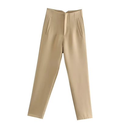 CD | Pantaloni eleganți de birou cu talie înaltă (sezonul 1)