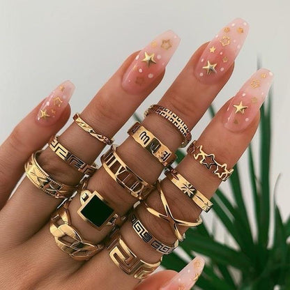 Unique Premium Pack Of 8 To 12 Rings