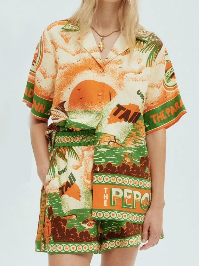 Gracefully Designed Garment