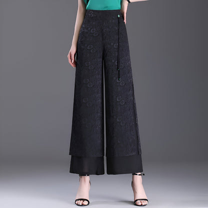 CD | Pantaloni largi eleganți, fără efort pentru vară