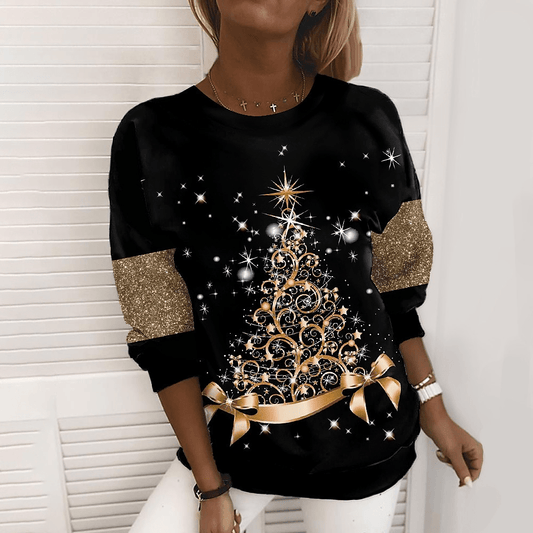 CD | Elegant pom de Crăciun jumper
