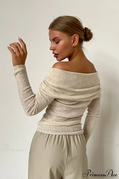 Gracefully Designed Pullover