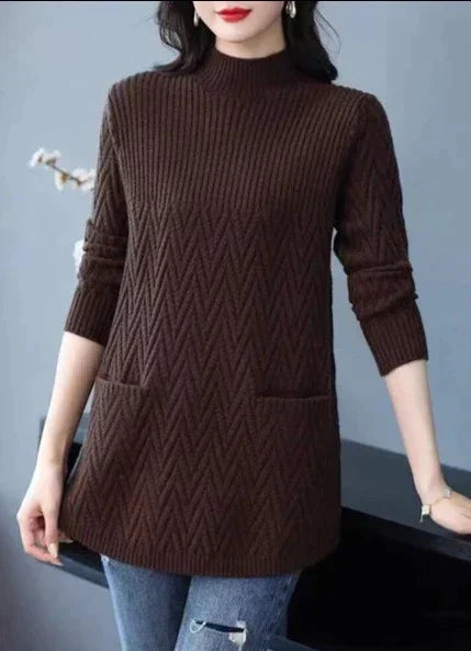 CD | Pulover de iarnă adaptat și elegant
