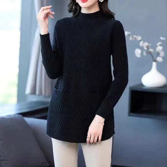 CD | Pulover de iarnă adaptat și elegant