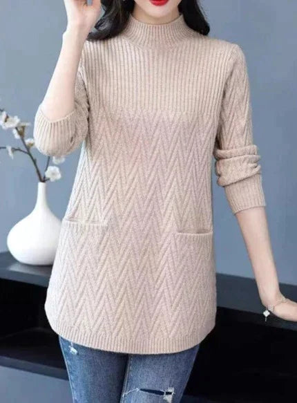 CD | Pulover de iarnă adaptat și elegant