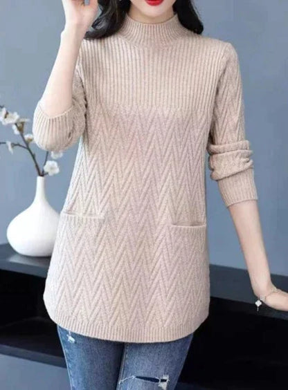 CD | Pulover de iarnă adaptat și elegant
