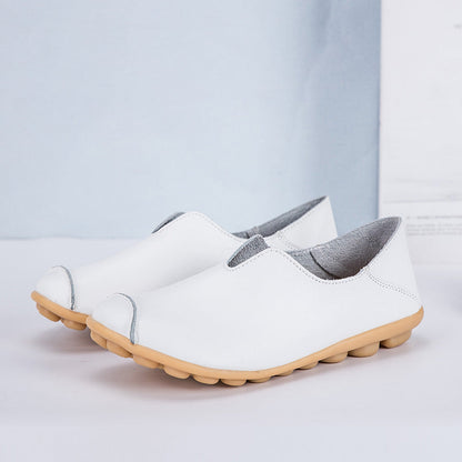 CD | Femeii mocasini din piele stil casual barca pantofi