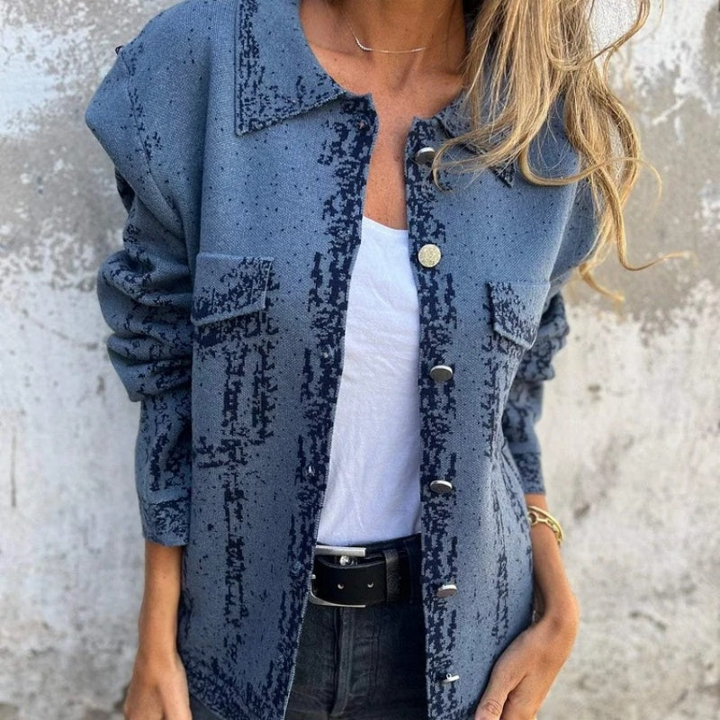 CD | Blazer elegant cu buzunare pentru femei