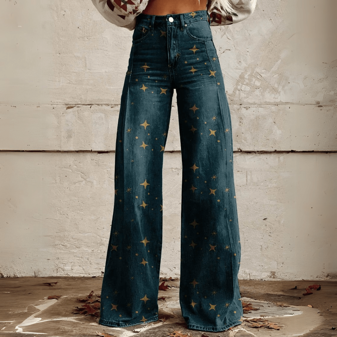 CD | Pantaloni boho de epocă trendy