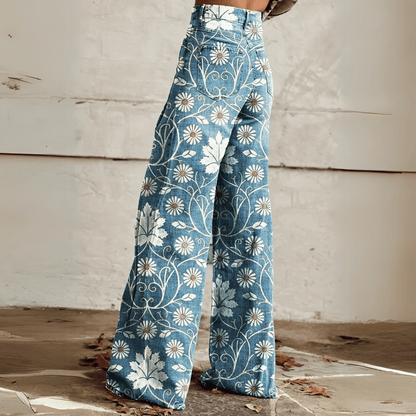CD | Pantaloni boho de epocă trendy