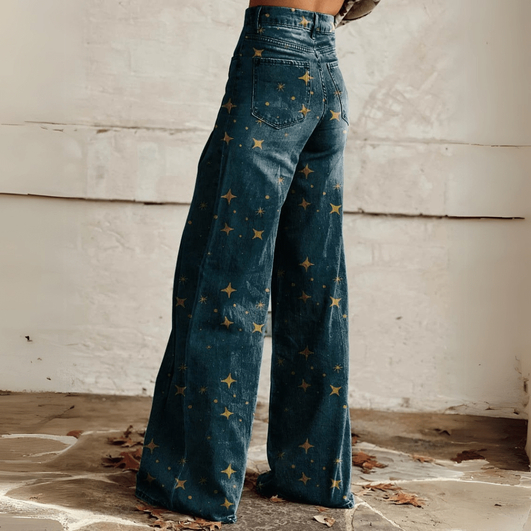 CD | Pantaloni boho de epocă trendy