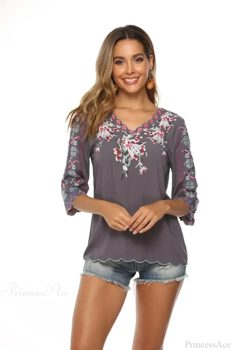Gracefully Designed Blouse