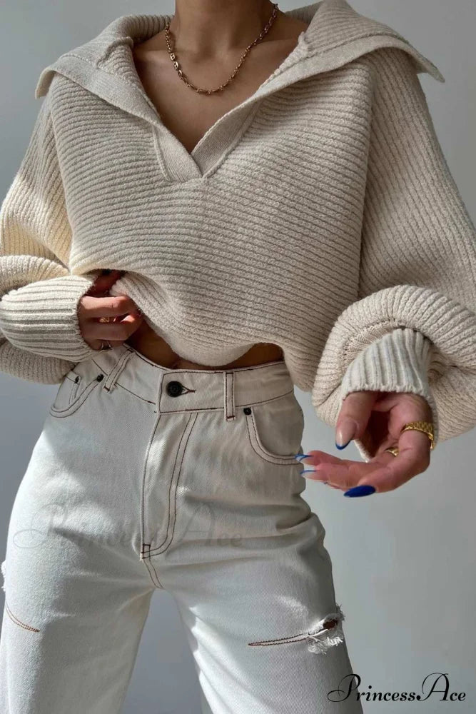 Gracefully Designed Sweater