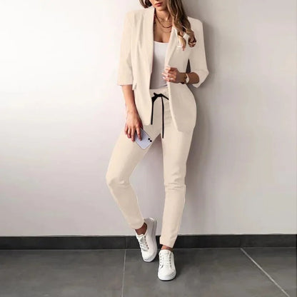 CD | Set costum blazer din două piese