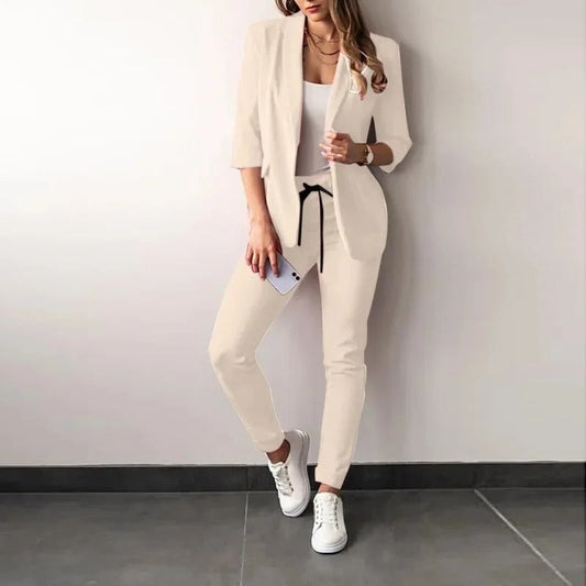CD | Set costum blazer din două piese