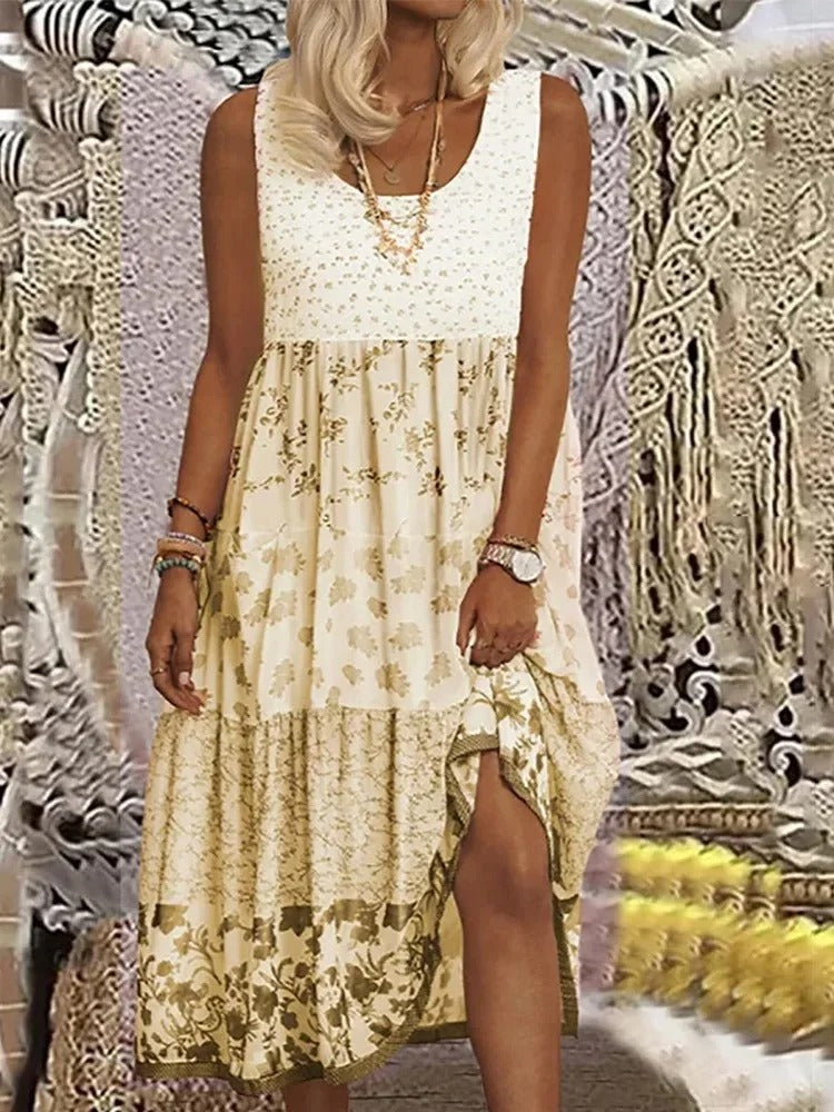 CD | Rochie midi din mai multe straturi
