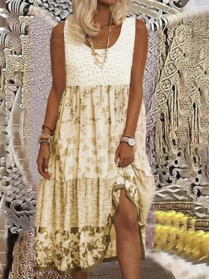 CD | Rochie midi din mai multe straturi