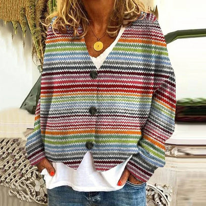 CD | Cardigan boho patchwork cu flori