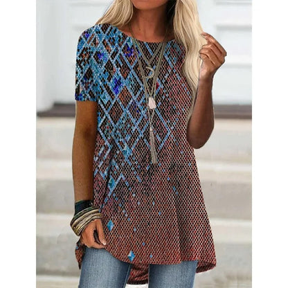 CD | Cămașă imprimată de inspirație boho