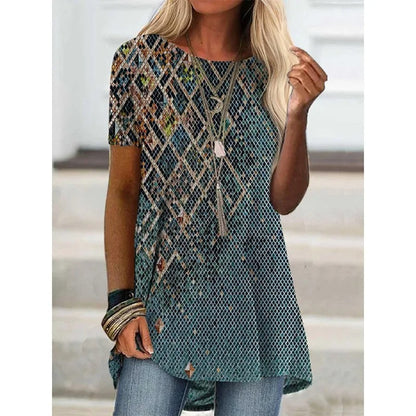 CD | Cămașă imprimată de inspirație boho