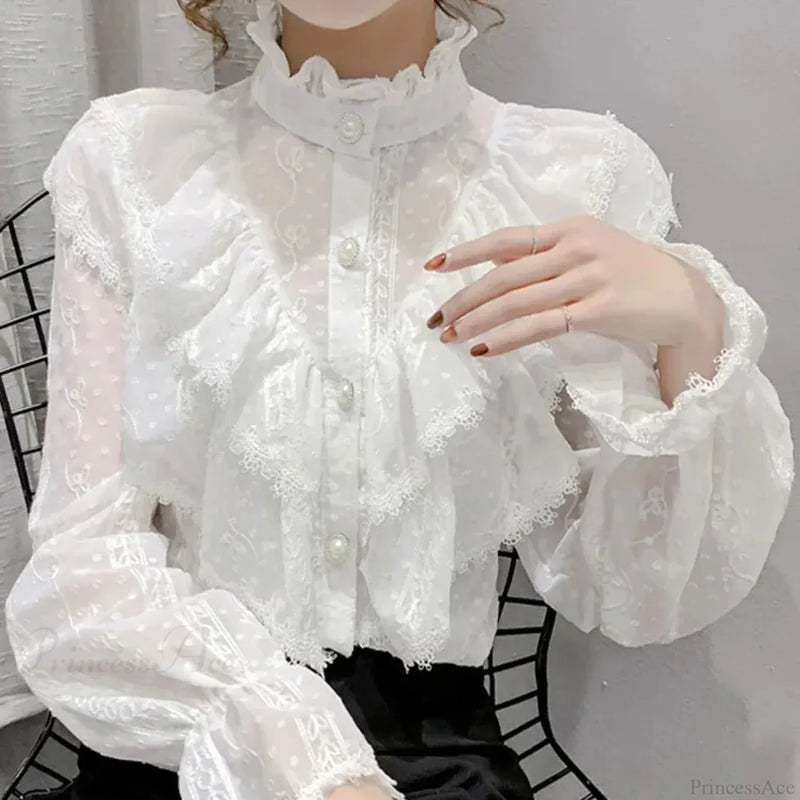 Timeless Vintage Style Blouse