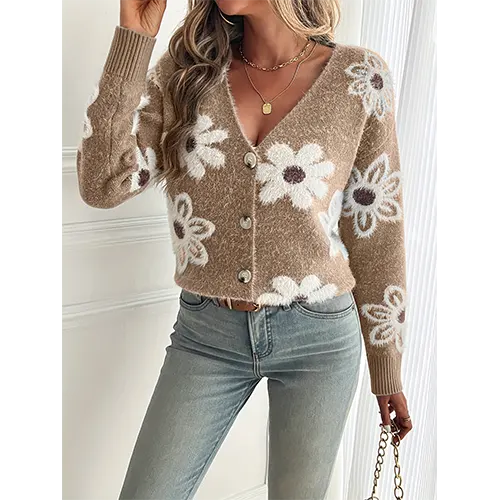 CD | Cardigan de iarnă casual și relaxat