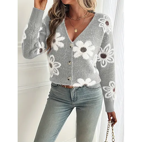 CD | Cardigan de iarnă casual și relaxat