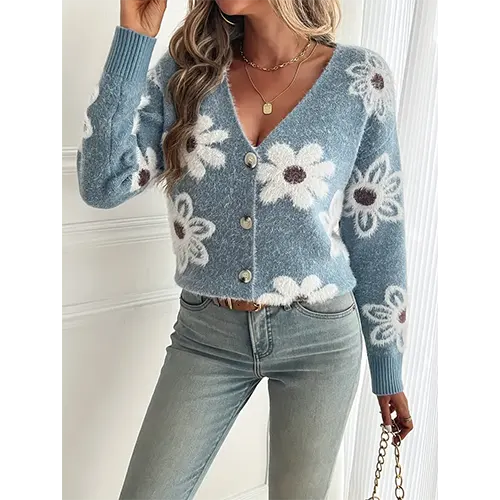 CD | Cardigan de iarnă casual și relaxat