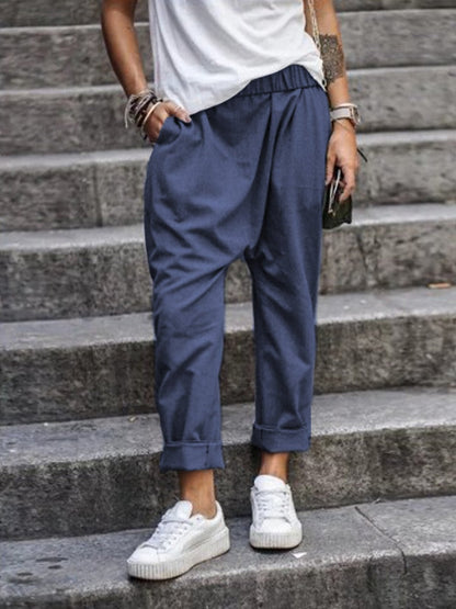 CD | Pantaloni casual din in