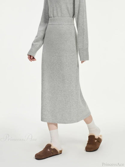 Gray Skirt