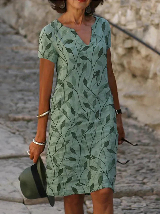 CD | Rochie midi imprimată