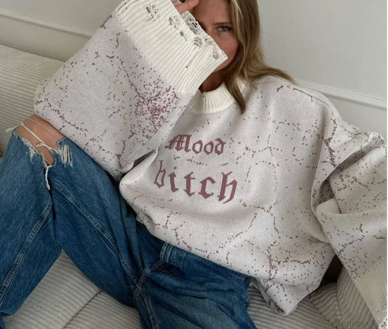 Gracefully Designed Sweater